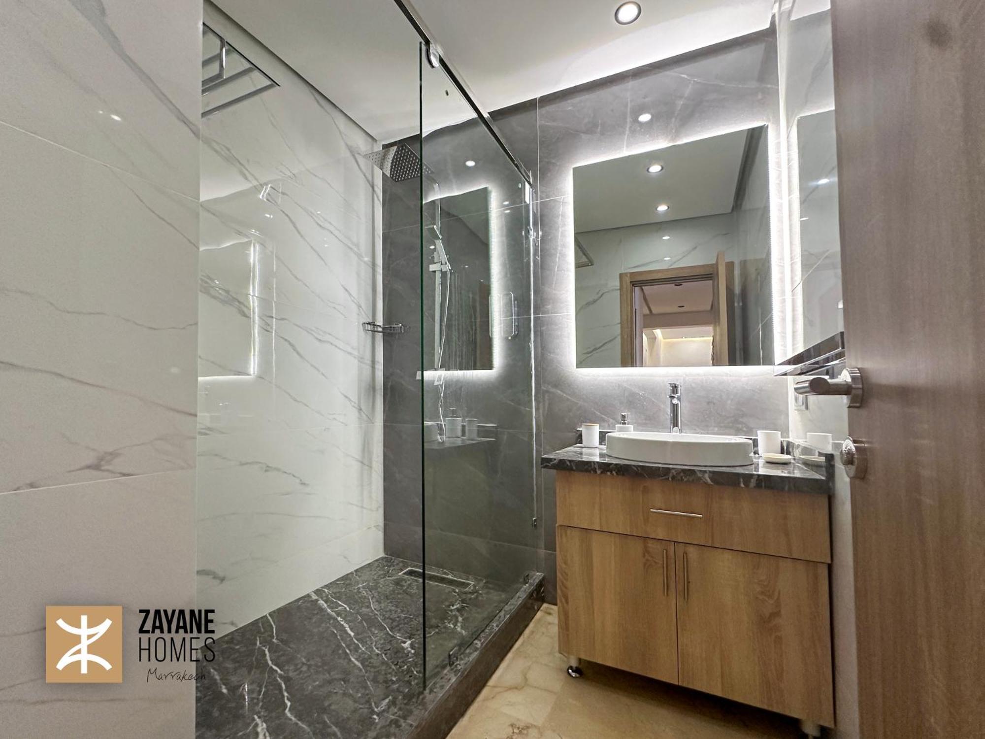 Premium Hivernage Amazigh 2Br Flat - Zayane Homes Marrakesh Exterior photo