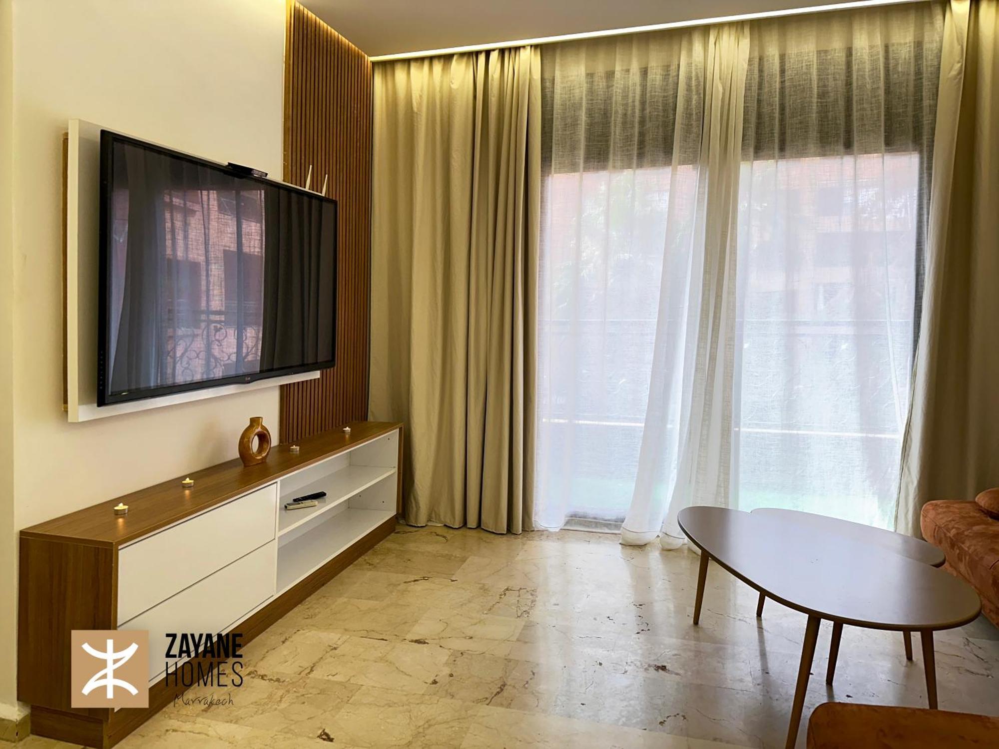 Premium Hivernage Amazigh 2Br Flat - Zayane Homes Marrakesh Exterior photo